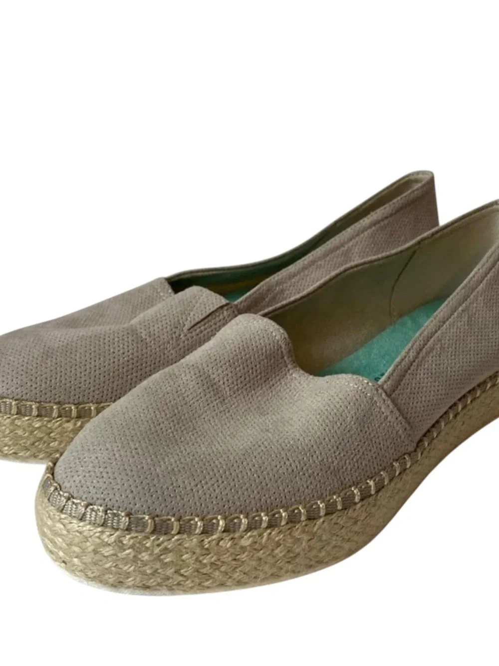dr scholls woman’s slip on  espadrille shoes size 7